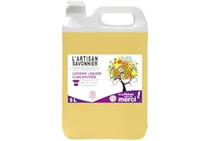 L'artisan savonnier Lessive Liquide Concentrée Format Eco 5L