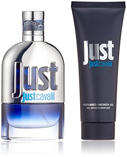 Roberto Cavalli Just Cavalli Man Gift Set contains EDT Spray 50 ml and Shower Gel 75 ml