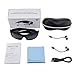 Produktbild WEIWEITOE-DE Full HD 1080P 1920 * 1080P Camera 2.4 GHZ Bluetooth V4.1 MP3 Sunglasses Video Recording Eyewear Sport Sunglasses Camera