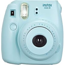 Fujifilm Instax Mini 8 Instant Point and Shoot Camera (Blue)