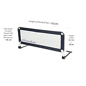 Ehomekart Kids Bed Rail Guard for Baby Safety, Multicolor