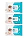 Mee Mee Caring Baby Wet Wipes with Lemon Fragrance - 72  pcs (Pack of 3) RS.252.00