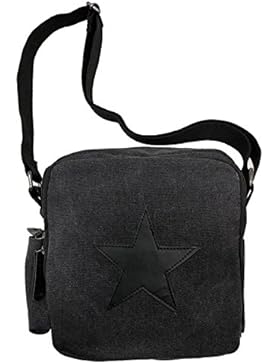 Stern Umhängetasche Tasche Star Fashion Canvas Stoff Stamp Canvas Unisex
