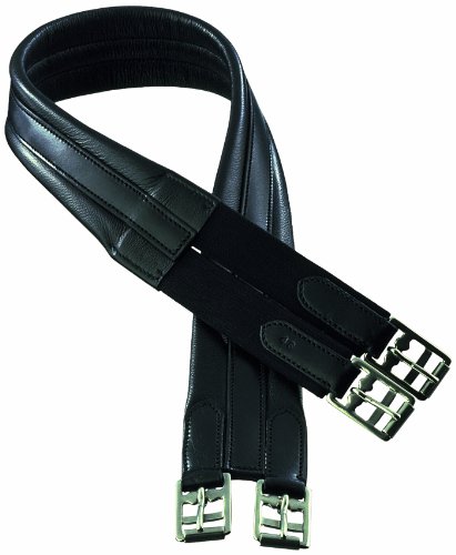 GFS-Humane-Atherstone-Leather-Elasticated-Girth