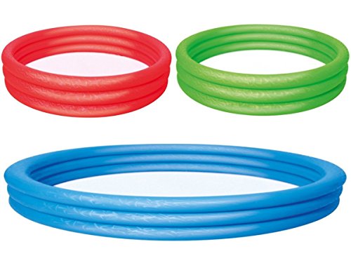 Bestway Kinder Garten Pool Swimmingpool 102×25 Planschbecken Schwimmbecken Farbe Blau - 3