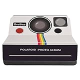 POLAROID-VINTAGE-KAMERA - Der charmante Umschlag ist wie eine Polaroid-Vintage-Sofortbildkamera gestaltet; bringen Sie Ihre Leidenschaft für Ihre Lieblings-Sofortbildkamera mit diesem Buch zum Ausdruck, das perfekt für Ihre 5 x 7,5 cm Zink Fotodrucke passt