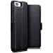 Produktbild TERRAPIN, Kompatibel mit iPhone 8 Plus / iPhone 7 Plus Hülle, ECHT Leder Börsen Tasche - Ultra Slim Fit - Betrachtungsstand - Kartenschlitze - Schwarz EINWEG