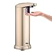 Produktbild Automatische Seifenspender mit wasserdichtem Gehäuse, Merisny Edelstahl Countertop Touchless Seifenspender Sensor Seife mit wasserdichter Basis, handfree Auto-Seife für Küche und Bad