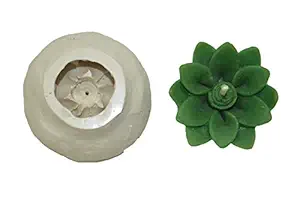 Niral Industries Silicone Flower Candle Mould; 5.2 x 5.2 x 2.2 cm