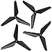 Price comparison product image Portable Upgraded 3 Leaf Propeller Blade Parts For RC Quadcopter X5C X5SC X5SW(Black)