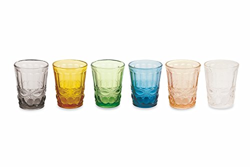 SATUR Set Vaso 6 Uds. Nobilis Multicolor