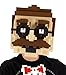 Produktbild Pixel 8-Bit Adult Costume Pixel Man Mask