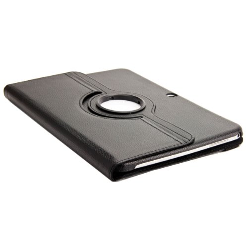360   Tab3 10 1 Standtasche f  r SAMSUNG GALAXY TAB 3 10 1 P5200 P5210 P5220 H  lle Schutz Etui Tasche Cover  Schwarz 