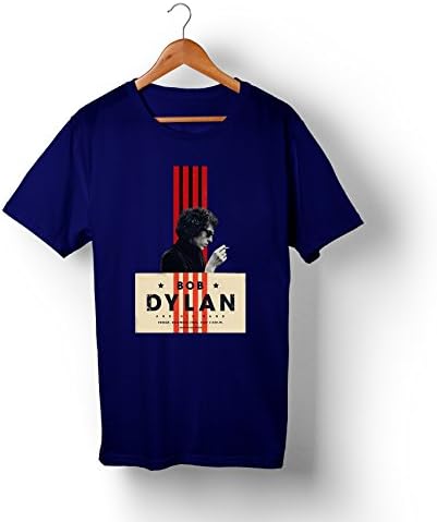 Bob Dylan T-shirt (XX-Large, Navy)