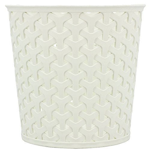 Curver 00717-885-00 Körbchen "My Style - Office", Plastik, creme, 14.4 x 14.4 x 13.9 cm