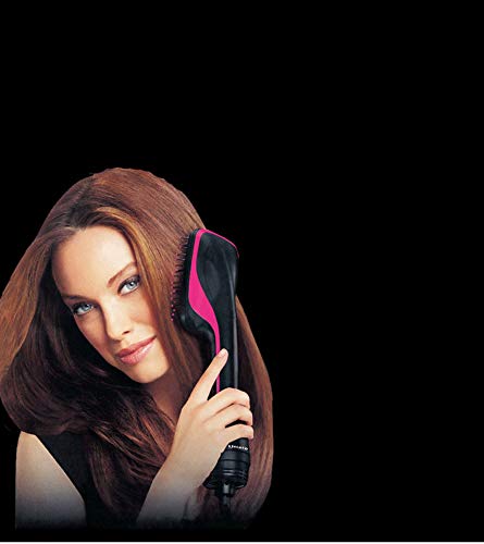 Multifunctional Electric Hair Dryer Comb, Two-In-One Hair Dryer, Wet and Dry Dual-Use Negative Ion Hair Dryer,A,1