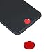 iPhone 7 Home Button, Johra Touch ID Home Button Protective Ring Guard Cover For Apple iPhone 7 - Red RS.259.00