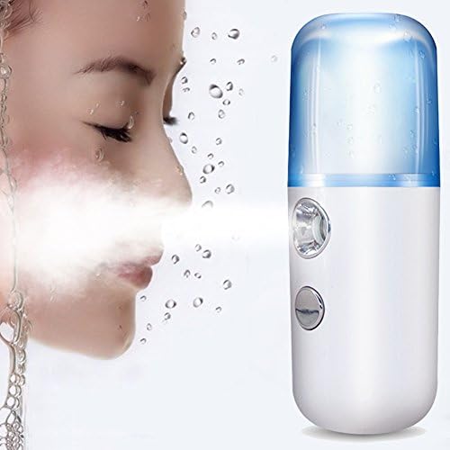 Makeup &amp; Skin Care Facial Mist Sprayer,Facial Steamer Professional Facial Sauna Steam Inhaler Spa for Face Mask Moisturizer and Sinus with Aromatherapy Diffuser Skin Care with Humidifier Function