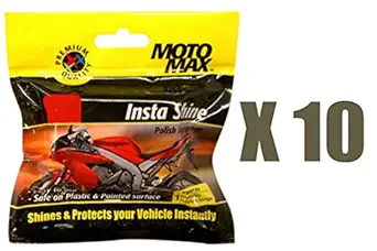 Motomax Insta Shine Sponge - Pack of 10