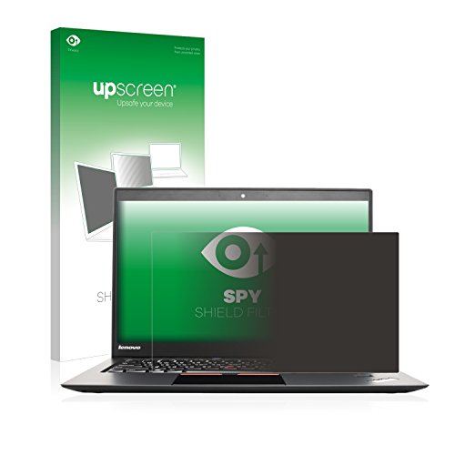 upscreen Spy Shield Filter Blickschutzfilter Lenovo ThinkPad X1 Carbon Non-Touch (2nd Gen) - Blickschutz, Sichtschutz, Kratzfest, Blendschutz, Made in Germany