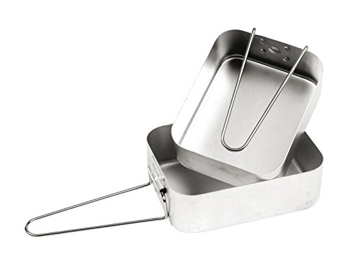 Bo-Trail - Juego de 2 gamelles Plata