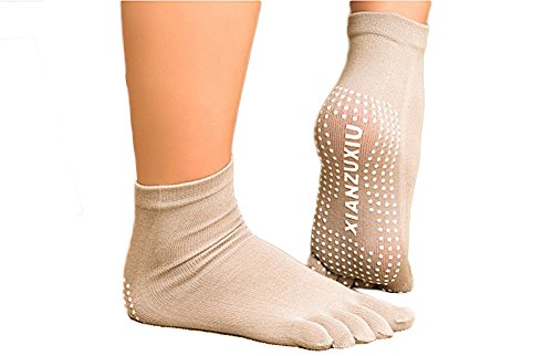 Pilates / Yoga / Martial Arts / Fitness, Gymnastik / Tanz Socken, Fußbodensocken, Socken Yoga-Socken rutschfeste Gummisohlen Atmungsaktivität rutschfeste Socken Baumwolle Zehensocken Funktion Yogasocken - 6