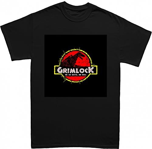 New Shirts Grimlock-(Jurassic-Park) Mens T Shirt - Black - Large