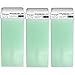 Aloe Vera Warm Soft Wax, 100ml roller, roll-on wax cartridge (3 x 100ml roll-on wax cartridge)