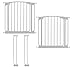 Dreambaby Value Pack 2 Safety Gates White with 2 9cm Extensions