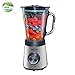 Produktbild Standmixer glas, Deeya 1.5L Multifunktionsmixer 22000 Umdrehungen Hochleistungsmixer Smoothie Maker. 500W Eis -Crushen 2 Geschwindigkeitsstufen mit Pulse Funktion und 4-fach Edelstahlmesser, BPA-frei