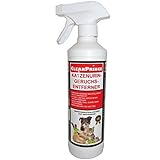 Katzenurin Geruchsentferner 500 ml 0,5 Liter Geruchsvernichter Katzenuringeruchentferner Katzenurin Katzen-Urin-Geruch Uringeruch Tierurin Tiergeruch Anti Ex Entfernung Pippi Pipi Katzenklo Katzen Hunde Haustiere unschädlich CleanPrince Geruchskiller -absorber Geruchsbeseitigung Gerüche Geruchsneutralisator -neutralisation, neutralisiert, nicht überdeckt, stoppt mit Sofortwirkung, Geruchsneutral, ohne Rückstände, Katzentoiletten, Tiertransportboxen
