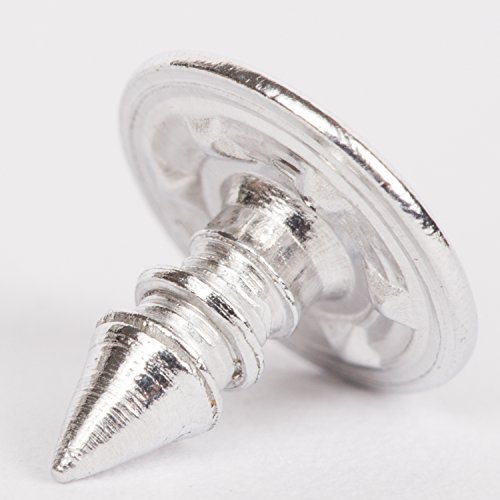 BIG-SAM – 10 Metallknöpfe / Jeansknöfe – ⌀ 20mm – Altkufer, Altsilber oder Silber – mit Motiven – Nähfrei! (Altkupfer) - 4