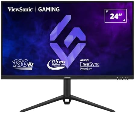 Monitor Viewsonic VX Series VX2428J piatto per PC 61 cm (24") 1920 x 1080 Pixel Full HD LED Nero