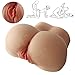Produktbild Muschi Masturbator Sexspielzeug Masturbieren Männer, Lamowda Silikon 3D Realistische Pussy Big Ass Sex Doll Male Masturbatoren Vagina Anal Liebe Sex Puppe für Männer
