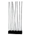 Produktbild LioLiving, Raumteiler aus Bambus (weiss/white washed) - über 2 Meter hoch! (#400036)
