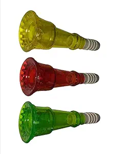 JAIPUR ACE PVC Plastic Jointer Hose Fast Fitting Toti Garden Water Quick Connector (Multicolor, 1/2 Inch, Set 3)