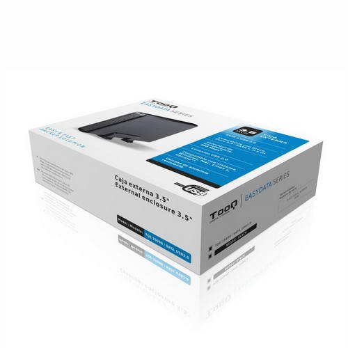 Tooq tqe-3509b Schutzhülle für Festplatte schwarz - 3