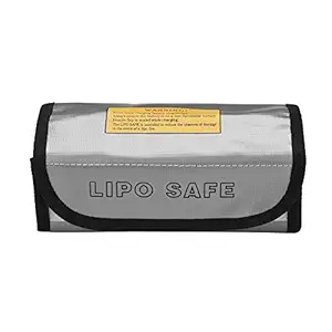 Decdeal Explosion-Proof Lipo Battery Safe Bag Firepoof Waterproof Protection Bag for Charge & Storage