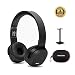 Produktbild Bluetooth Kopfhörer New Bee 70-Stunden-Spielzeit kabelloser Kopfhörer mit Mikrofon Siri Sprachsteuerung Hi-Fi Stereo Tiefbass für die Reise Arbeit TV Computer iPhone (Schwarz)