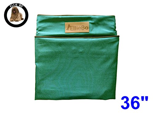 Ellie-Bo-Replacement-Waterproof-Dog-Bed-Cover-87-x-57-cm-Large-Green
