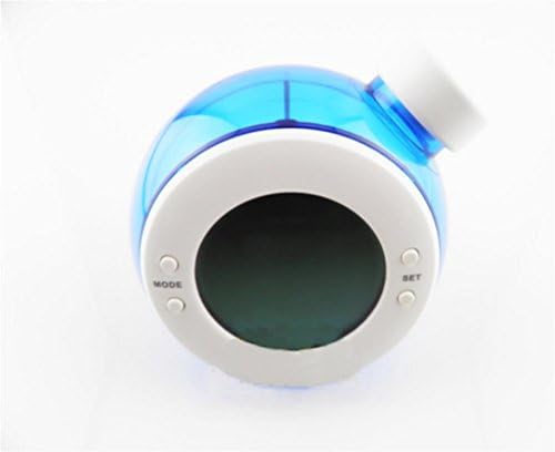 NN Water Magic Alarm Clock Power Generation Clock Eco Silent Alarm Clock Creative Electronic Alarm Clock , Blue,blue