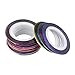 Hosaire Multicolor Mixed Colors Nail Art Striping Tape Line Decoration Sticker DIY Nail Tips Pack Of 30 rolls