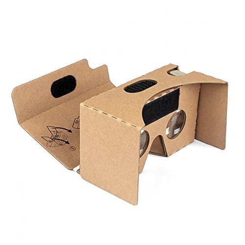 SainSmart DIY Virtual Reality 3D Google Glasses Cardboard Box V2 für Smartphones Android/iPhone - 3