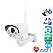Produktbild HD 960 P 1080 P 4G Sim-Karte IP Kamera Wifi Outdoor Kugel PTZ 5X Zoom Pan Tilt Videokamera Wireless Hotspot AP Bewegung (1080p)