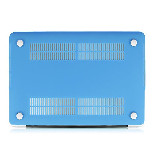 Fintie MacBook Pro 13 Hülle 2016 – Ultra Slim Hochwertige Matt Gummierte Hartschale Tasche Schutzhülle Snap Case für NEUESTE 13-zoll MacBook Pro 13″ (2016 Freisetzung) A1706 / A1708 mit/ohne Touch Bar and Touch ID, Aqua Blue - 8
