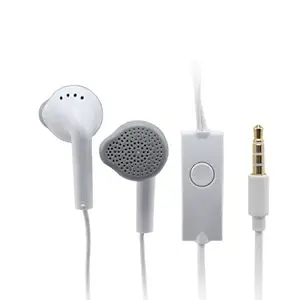 Orignal Flat Wire Stereo Earphone/headsets with mic for Samsung Mobile Perfect bass handsfree Compatible for All