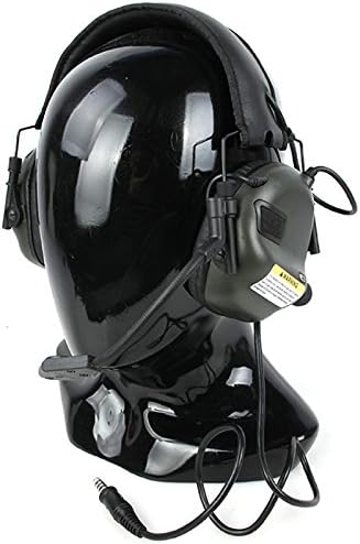 OPSMEN M32 Hearing Protection Headset With Standard Plug - Oliver Green