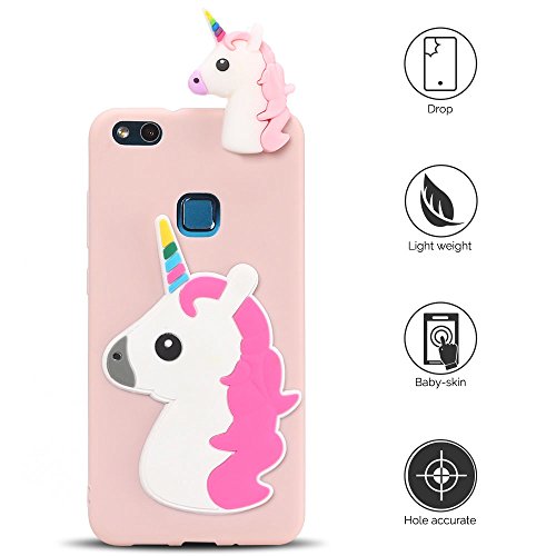 Funda Huawei P10 Lite Carcasa P10 Lite Anfire Suave Silicona Flexible Gel TPU Case Ultra Ligero Anti-Gota Anti Rasgu os Bumper Cover para Huawei P10 Lite 5 2 Pulgadas Blando Protectora Tapa Soft Shell - Unicornio Funda Huawei P10 Lite Carcasa P10 Lite Anfire Suave Silicona Flexible Gel TPU Case Ultra Ligero Anti-Gota Anti Rasgu os Bumper Cover para Huawei P10 Lite 5 2 Pulgadas Blando Protectora Tapa Soft Shell - Unicornio