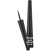 Flormar Matte Waterproof Y&uuml;ksek Pigmentli & Mat Bitişli 001 Siyah Dipliner