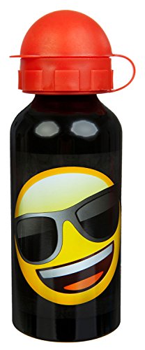 Preisvergleich Produktbild Scooli EMLG9890 Alu Flasche, Emoji, ca. 400 ml